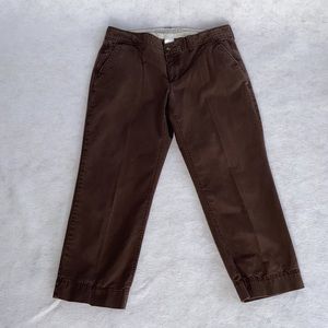 Old Navy Capris. Size 10. Brown.